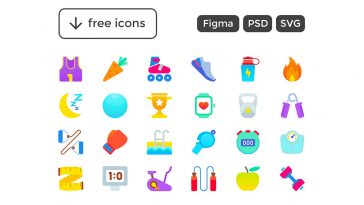 Sports Icons for Figma