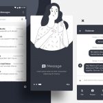 Android Messaging App Figma Template