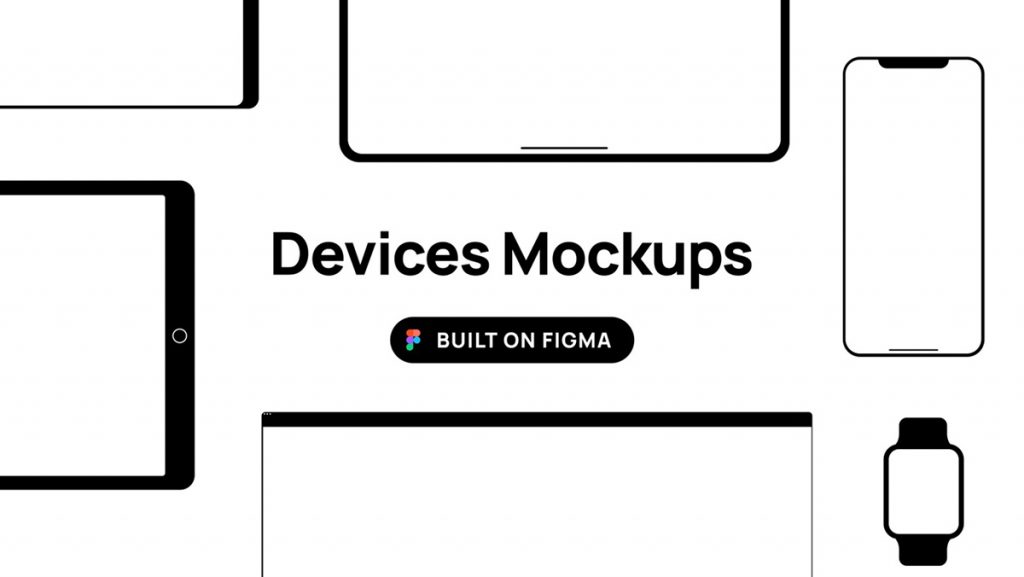 Minimal Style Figma Devices Mockup