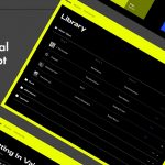Music Library Figma Web UI Kit