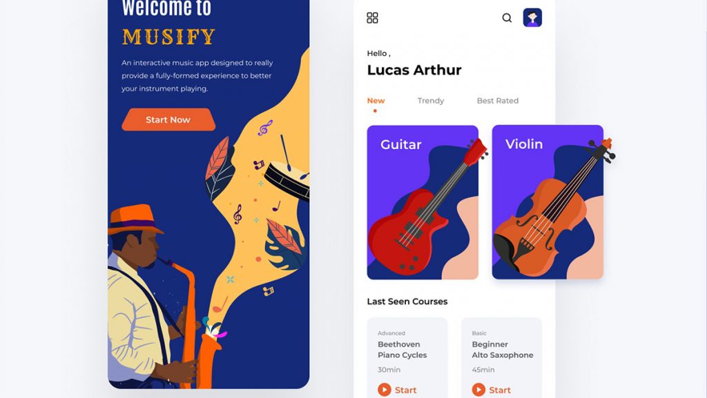 Spotify App Redesign with Figma - Figma Template