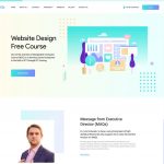 Online Training Figma Landing Page