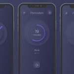 Pomodoro Timer with Figma Neumorphism UI Template