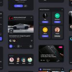 Social Figma UI Kit Templates
