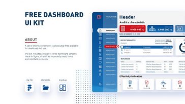 Dashboard UI Kit Figma
