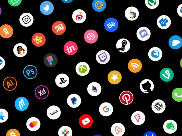 Social Media Icons Figma