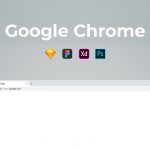 Google Chrome website mockup