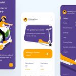 Figma E-scooter dasboard concept