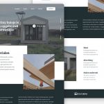 Eco Cabins Tiny Houses Web Landing Page