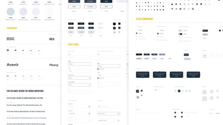 Free Free Styleguide Figma Template - Free Figma Template