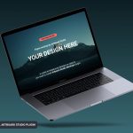 Free MacBook Mockup For Figma