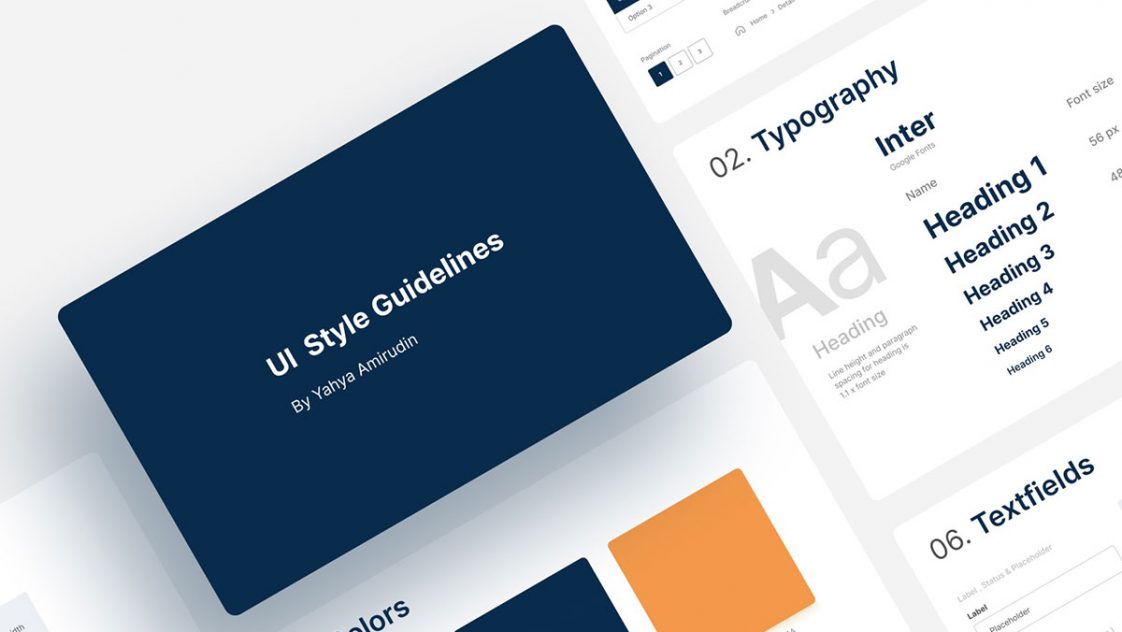 Free Free Styleguide Figma Template - Free Figma Template
