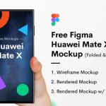 Huawei Mate X Free Figma Mockup