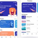 Meditation iOS App Figma Template