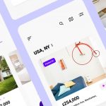 Real Estate Mobile App Design Figma Template