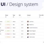Table UI Design System