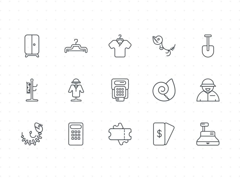 15 Palaeontology Free Figma Icons