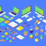 40 Free Isometric Illustrations