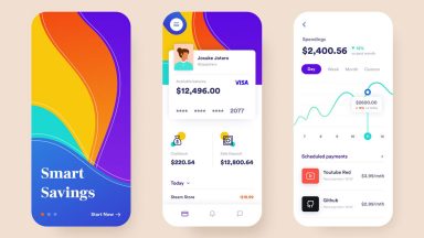 Free Figma Banking App UI Concept Design Template - Free Figma Template