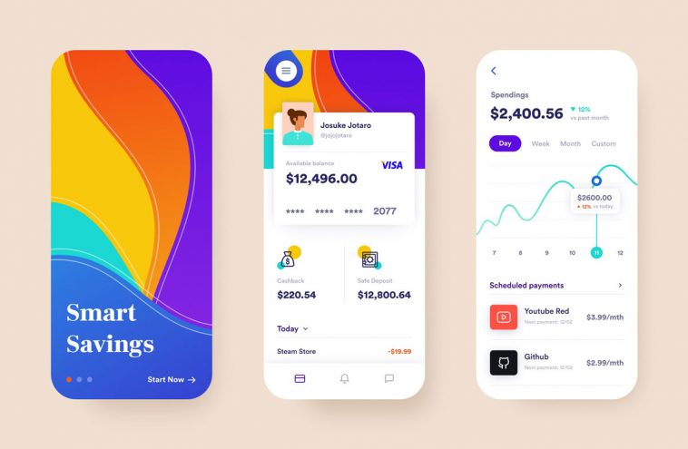 Banking App Concept Figma Template