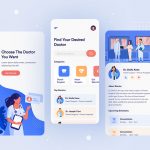 Doctor Consultation App Free Figma UI Kit