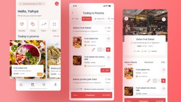 Figma Food Delivery App UI Kit Template