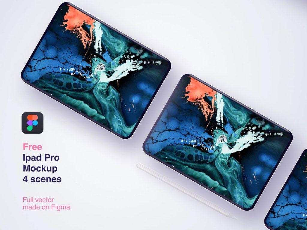 Figma Ipad Pro Mockups