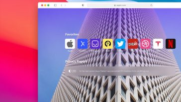 Free Web Browser macOS Big Sur Figma Mockup
