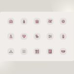 Furnitures Figma Icon Set