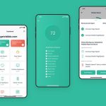 Website Optimization Mobile App Dashboard UI Kit