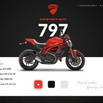 Free Ducati Bike Store Figma Design Template