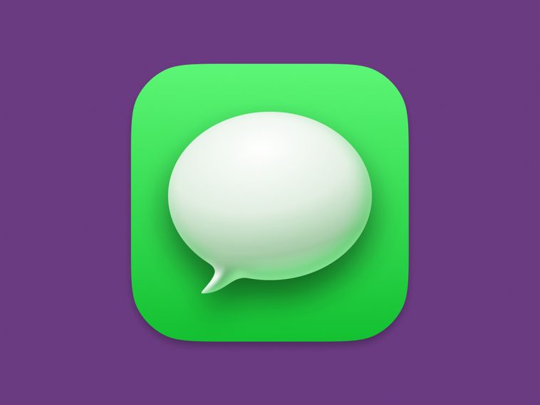 Free 3D Big Sur Messages App Icon figma