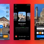 Free Audio Guide Navigation Figma App Template