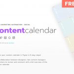 Free Figma Content Calendar Design Templates