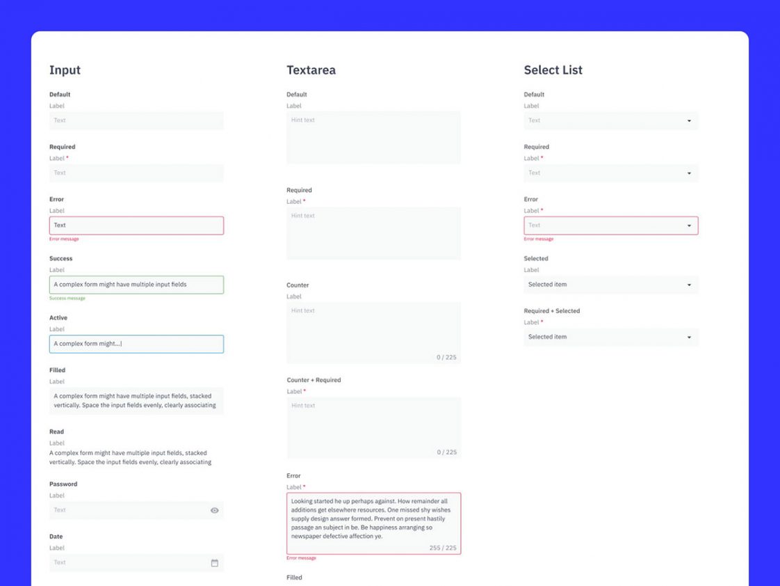 Free Figma Form Builder Components - Free Figma Template