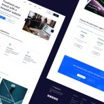 Free Freehand Figma Landing Page Template