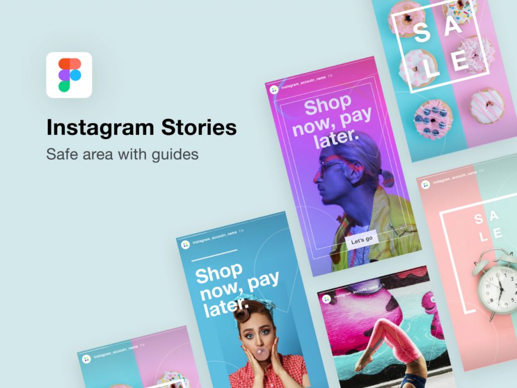 FREE Figma Instagram Stories Template