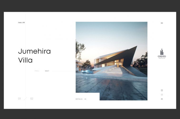 Free Architects Homepage Figma Template