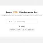 Search Header UI Design Figma