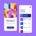 Online Learning Figma App Template