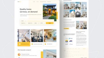 Figma Real Estate Website Landing Page