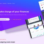 Figma finance landing page template