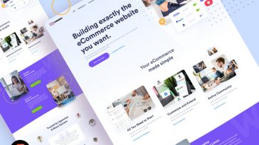 Free Woocommerce Website Figma Redesign Template