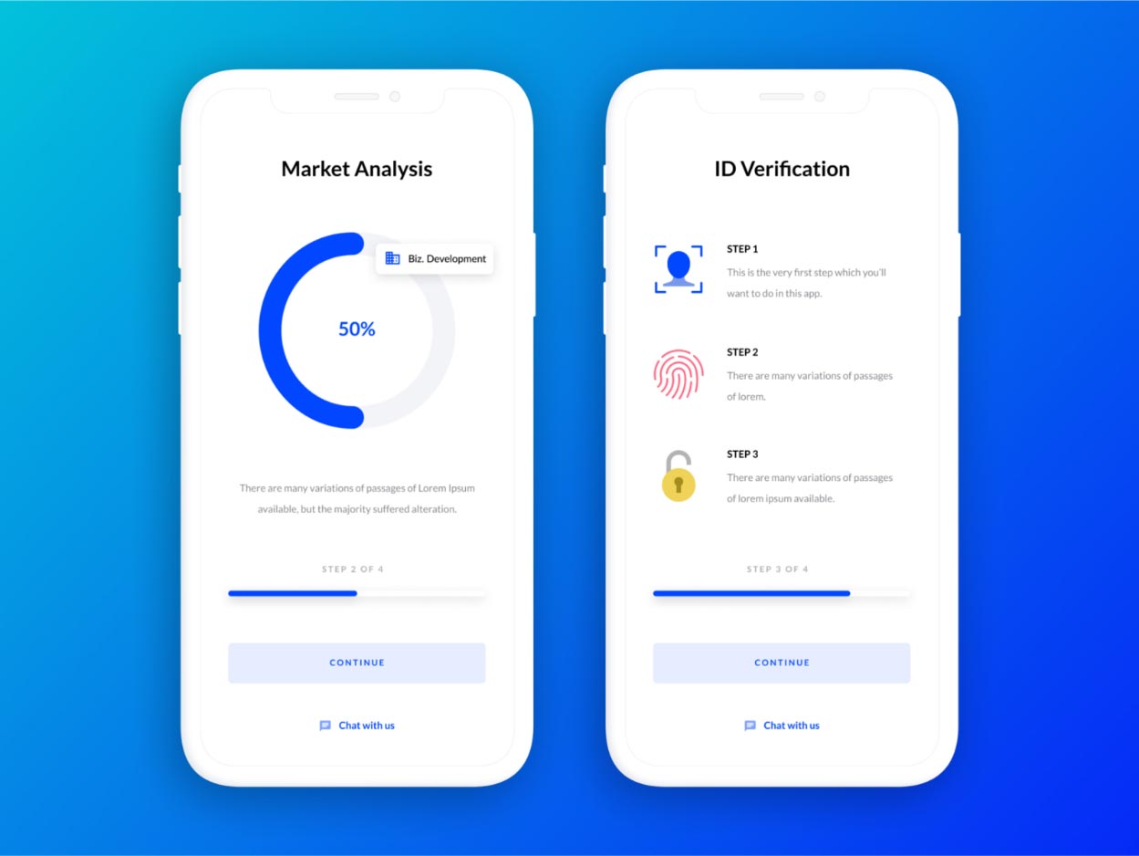 Free iOS Mobile Screens Figma Template
