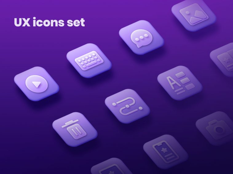 UX Icons Figma Freebie