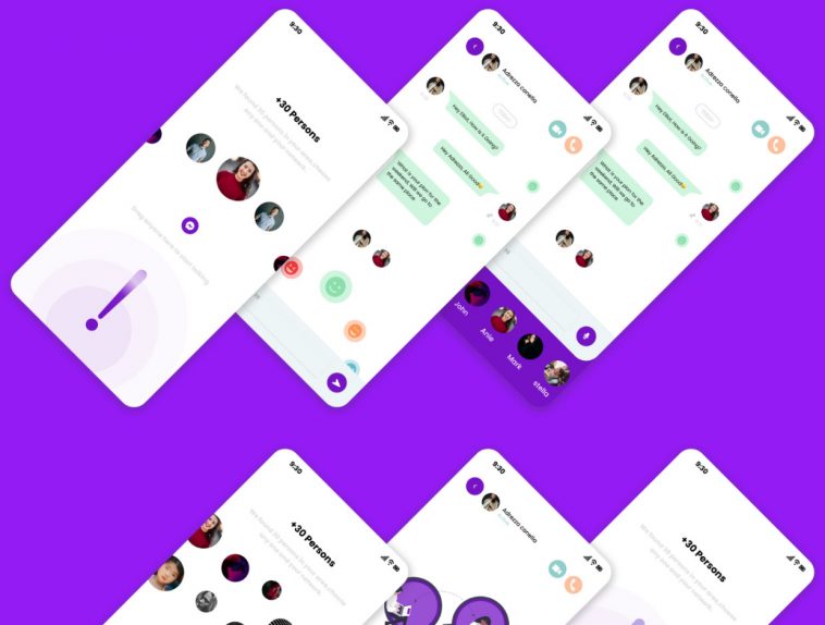 Chat App Concept Figma Template