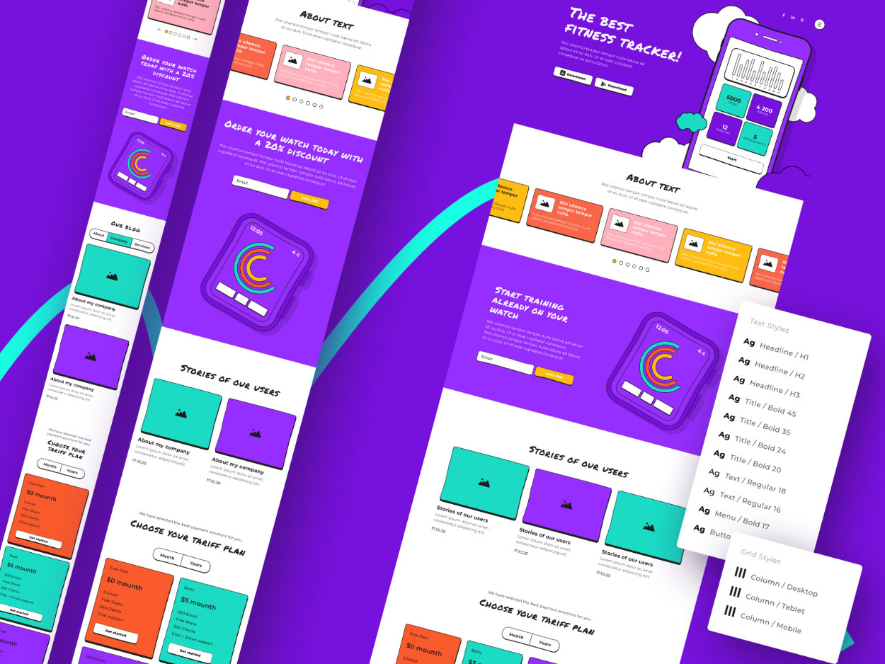 Free EasyFrame – Free Figma Wireframe Kit - Figma Template