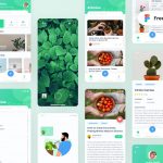 Free Plant App UI Design Figma Template
