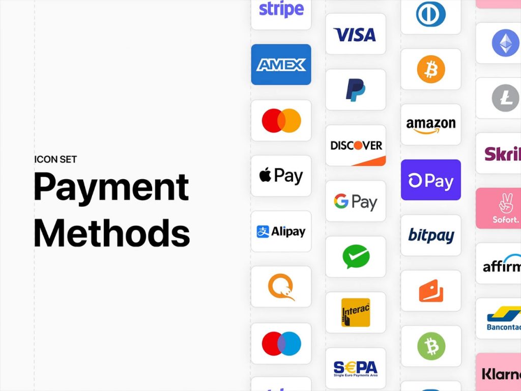 Figma Payment Methods Icon set