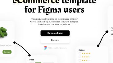 Free eCommerce Figma Template Kit